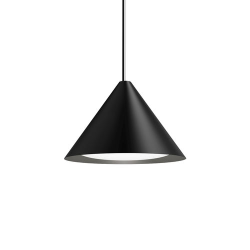 Moderne Deckenleuchte - Keglen Ø400  - Louis Poulsen - konisch / Glas / Aluminium