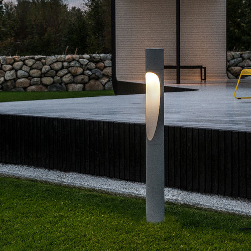 Moderner Leuchtpoller - FLINDT - Louis Poulsen - Aluminiumguss / LED / IP65