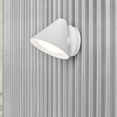 Moderne Wandleuchte - Keglen - Louis Poulsen - für Außenbereich / Aluminium / konisch