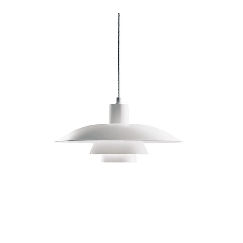 Hängelampe - PH 4/3 - Louis Poulsen - Aluminium / modern / mit Kabel