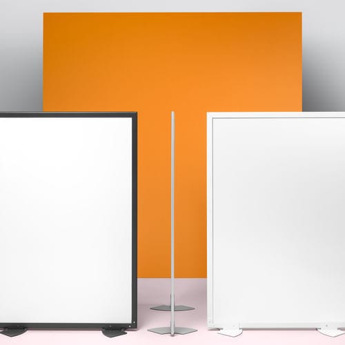 Magnettafel - 300/PI - PLANNING SISPLAMO - löschbar / weiß / bodenstehend