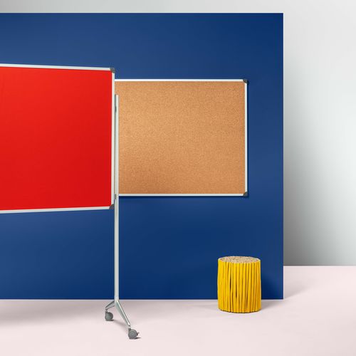 Wandmontierter Werbeträger - 765, 760 - PLANNING SISPLAMO - für den Innenraum / Aluminium / Kork