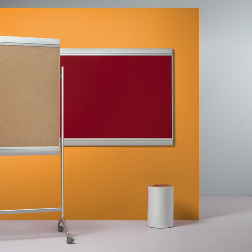 Wandmontierter Werbeträger - Z/765, Z/760 - PLANNING SISPLAMO - für den Innenraum / Aluminium / Kork