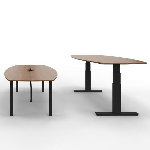 Moderner Besprechungstisch - WINEA PRO - WINI Büromöbel Georg Schmidt GmbH & Co. KG - Holzfurnier / MDF / melaminbeschichtet