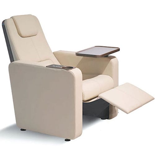 Leder-Kinosessel - RIVA HERITAGE 4301 - Figueras International Seating - Polyurethanschaum / für Privatgebrauch / schwarz