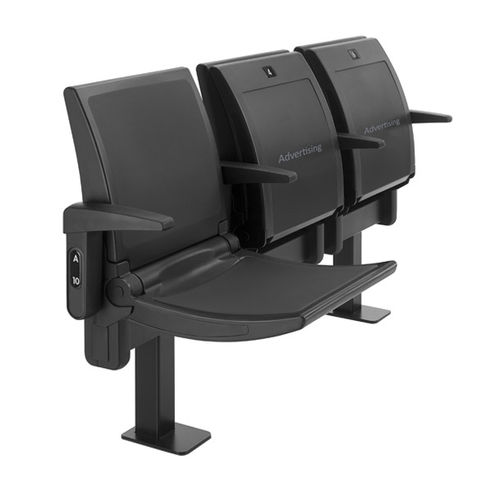 Polypropylen-Sitztribüne - ARENA 302 - Figueras International Seating - Copolymer / gerade