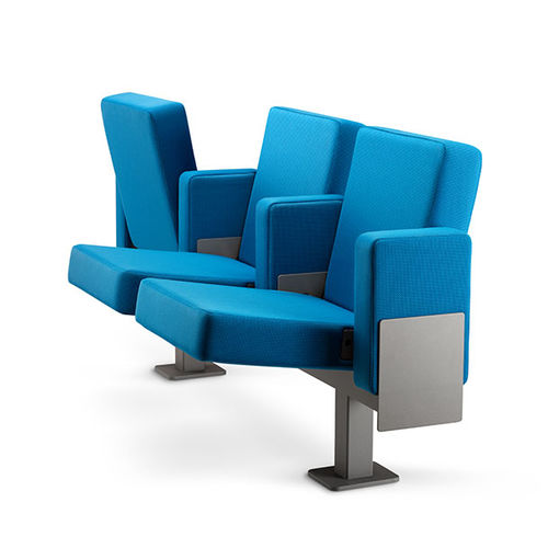Moderner Auditoriumsessel - BESPOKE - Figueras International Seating - Schaumstoff / Stahl / klappbar