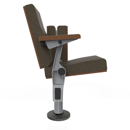 Moderner Auditoriumsessel - MINISPACE 5072  - Figueras International Seating - Polyurethanschaum / Buche / Aluminiumguss