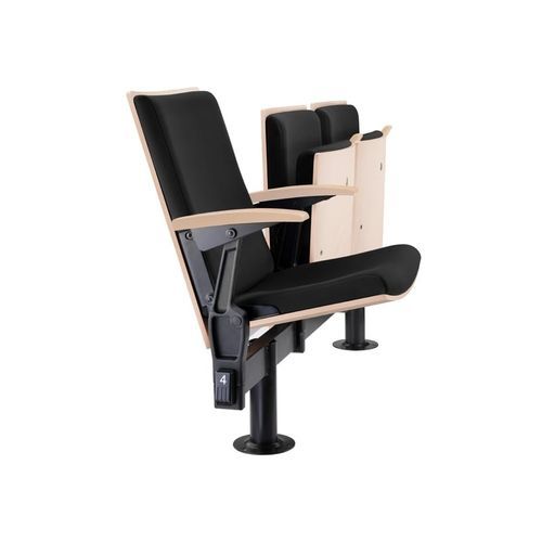 Moderner Auditoriumsessel - MINISPACE 5071 - Figueras International Seating - Polyurethanschaum / Buche / klappbar