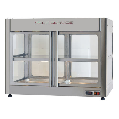 Beheizte Verkaufsvitrine / zum Aufstellen - TCR 2 - ELANGRILL - für Einzelhandel