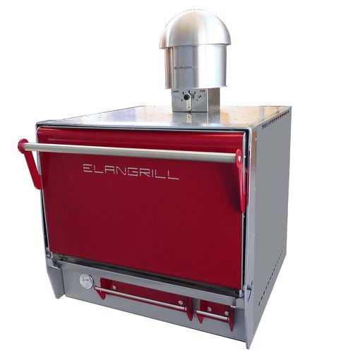 Profi-Ofen - BRACE FB 700 - ELANGRILL - Holzkohle / mit Rotisserie-Funktion / freistehend