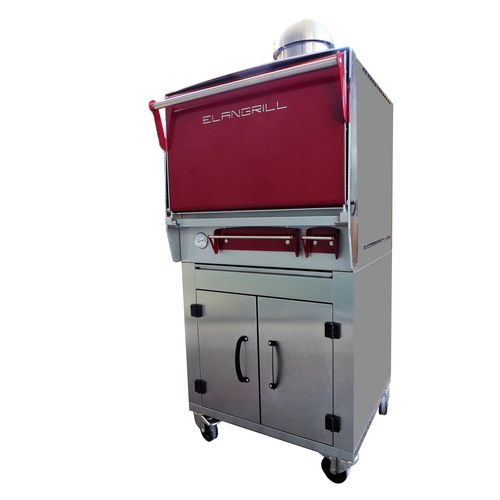 Profi-Ofen - BRACE FB 900 - ELANGRILL - Holzkohle / freistehend / mit festem Boden