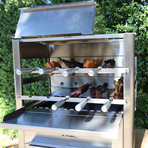 Holzkohle-Gartengrill - CM 9 BRASA - ELANGRILL - für professionellen Einsatz / freistehend / Edelstahl