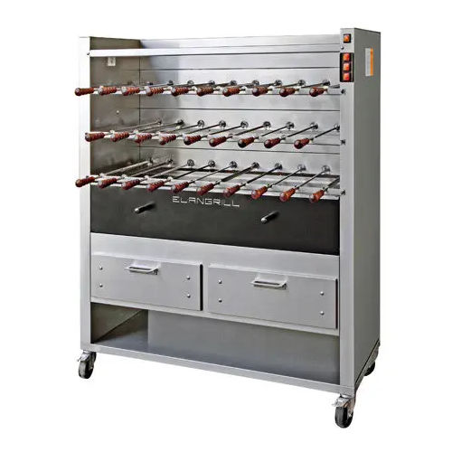 Churrascoofen - CM 29 C  - ELANGRILL - Profi / Holzkohle / Elektro