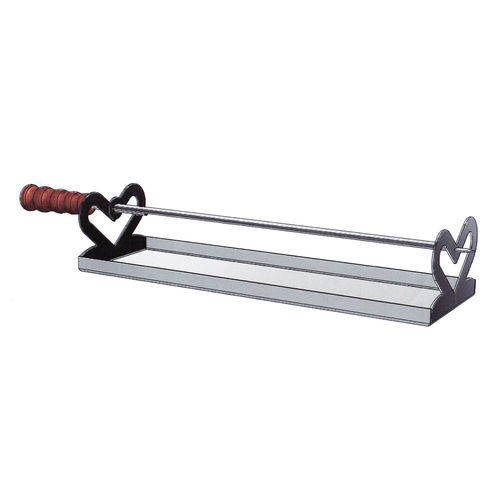 Edelstahl-Spießhalter - CUORE - ELANGRILL - Einzel