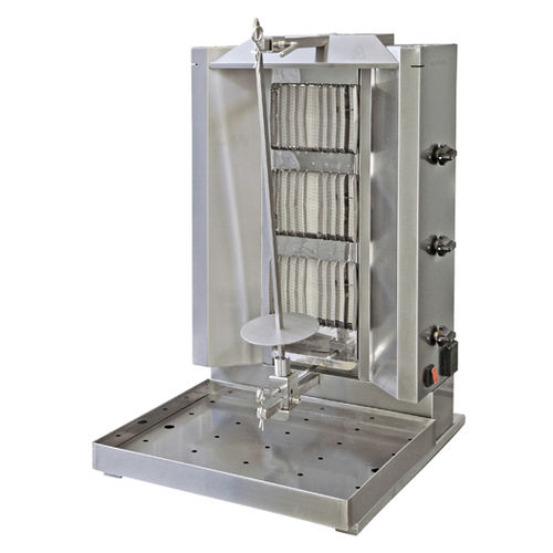 Profi-Kebabmaschine - GHI3 WITH 3 BURNERS - ELANGRILL