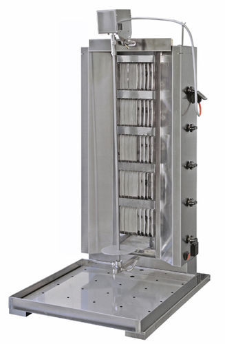 Profi-Kebabmaschine - MOD.GHI 5 GAS WITH 5 GAS BURNERS - ELANGRILL