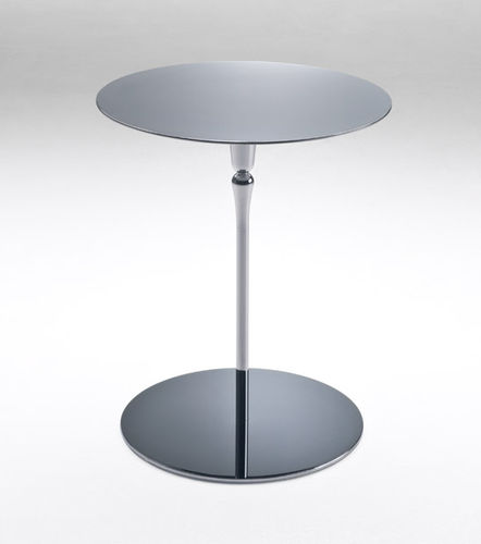 Moderner Lampentisch - PLATE - ORSENIGO - Aluminium / rund / für Privatgebrauch