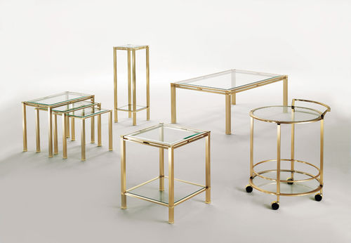 Klassischer Satztisch - ELODEA - ORSENIGO - Glas / für Privatgebrauch / für Außenbereich