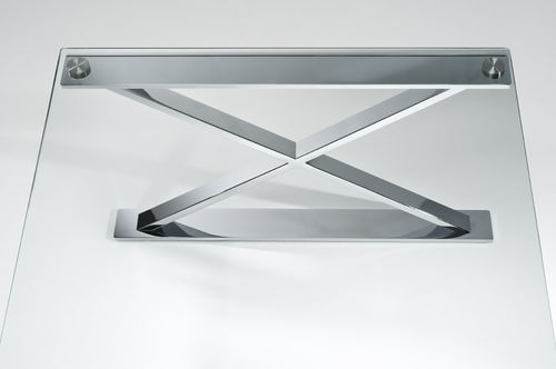 Moderner Couchtisch - ICS - ORSENIGO - Glas / rechteckig / für Privatgebrauch