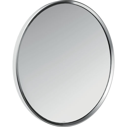 Wandmontierter Spiegel für Badezimmer - 42848000 - Axor - modern / oval / Metall