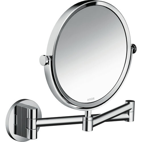 Wandmontierter Spiegel für Badezimmer - 42849000 - Axor - modern / oval / Metall