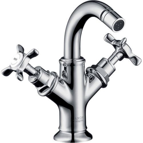 Bidet-Zweigriffmischer - 16520000 - Axor - Aufsatz / verchromter Messing / für Badezimmer