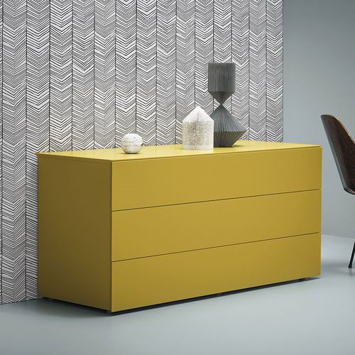Moderne Kommode - SIMPLE - md house - lackiertes Holz / Esche / nicht angegeben