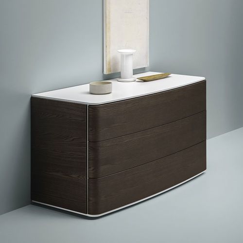 Moderne Kommode - ASTRID - md house - lackiertes Holz / Esche / nicht angegeben