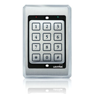 Bedientastatur für Zugangskontrolle - 54A00-1 - LEVITON Lighting - wandmontiert / kabellos / für Gewerbegebrauch