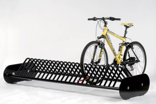 Bodenstehender Fahrradständer - C - Calzolari - horizontal / doppelt / für öffentliche Bereiche