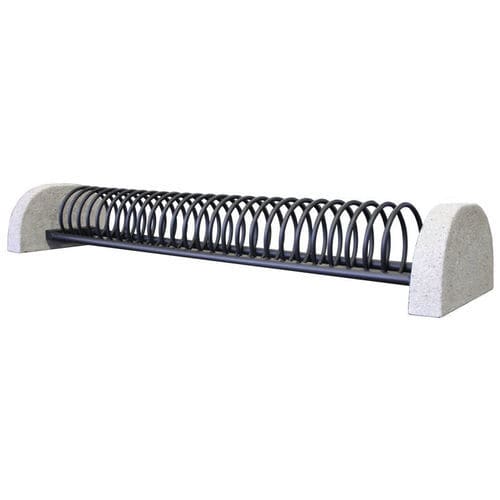 Beton-Fahrradständer - SIRIO - Calzolari - bodenstehend / horizontal / für öffentliche Bereiche