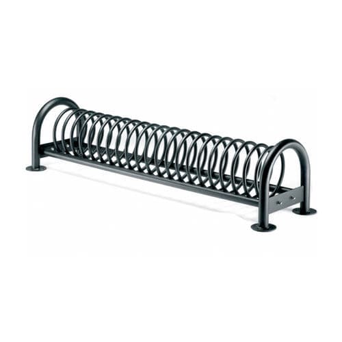 Bodenstehender Fahrradständer - SIRIO - Calzolari - horizontal / für öffentliche Bereiche / für städtische Bereiche