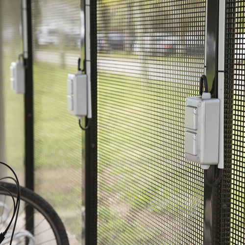Ladestation für Elektrofahrräder - ALOES RED - für Straße