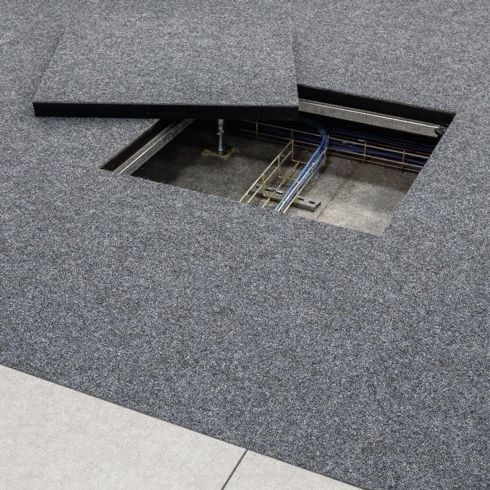 Stahl-Doppelboden - ROCK 412 - ACCESS FLOOR POLYGROUP - galvanisiertem Stahl / aus Beton / Zement