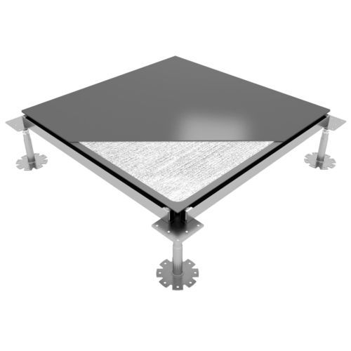 Holzdoppelboden - GAMAFLOR FULL BOMBARDIER - ACCESS FLOOR POLYGROUP - Stahl / Zement / Keramik