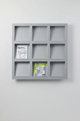Wandmontierter Prospektständer - FRAME - Cascando - Metall / für Einzelhandel