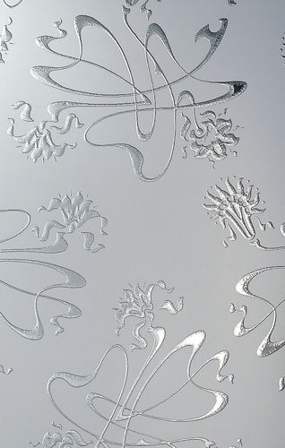 Ornamentglasscheibe - CRISAMAR® MARBELLA - SEVASA - lichtdurchlässig / Ätzgravur / für Innenausbau