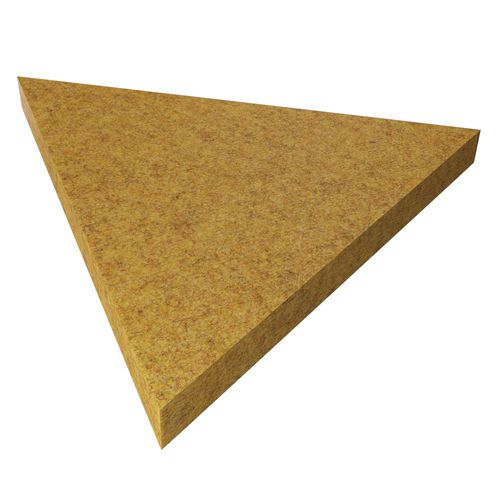 Hängende Schallschluckplatte - TRIANGOLO - eterno ivica - wandmontiert / für Decke / Trevira CS®