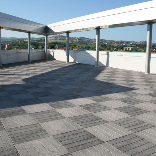 Betonplattenbelag - WENGÉ ORTHOGONAL - MASPE PAVINGS - Kunststein / für Außenbereich / Fußgänger