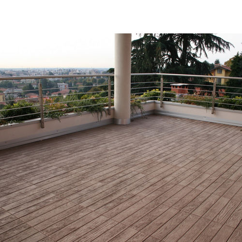 Betonplattenbelag - IROKO ORTHOGONAL - MASPE PAVINGS - Kunststein / für Außenbereich / Fußgänger
