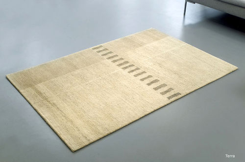 Moderner Teppich - Terra - DESIGNERCARPETS Drechsle - Motiv / Hanf / Wolle