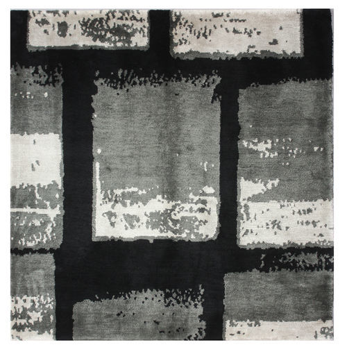 Moderner Teppich - Squares - DESIGNERCARPETS Drechsle - Motiv / Seide / quadratisch