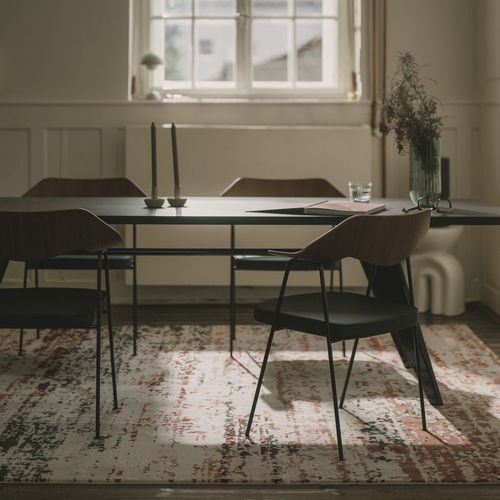 Moderner Teppich - Kalamina - DESIGNERCARPETS Drechsle - Motiv / aus Bambusfaser / Wolle