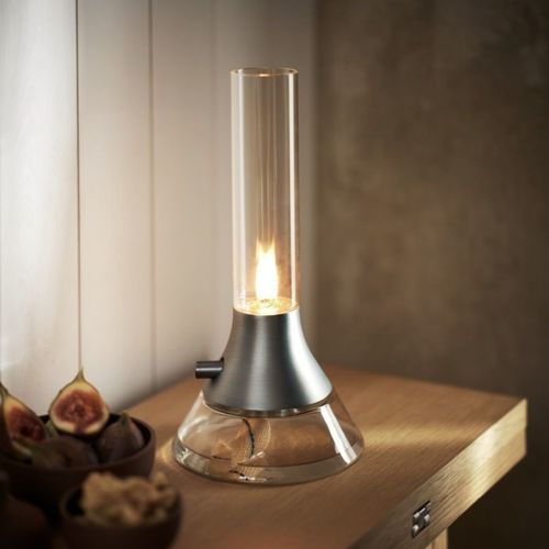 Tragbare Lampe - Fyr  - DESIGN HOUSE STOCKHOLM - Aluminium / Legierung / geblasenes Glas