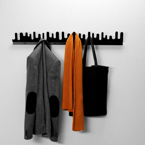 Wandmontierter Garderobenständer - WAVE - DESIGN HOUSE STOCKHOLM - modern / lackiertes Metall
