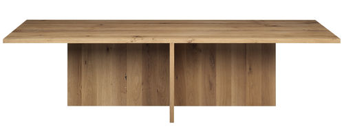 Moderner Tisch - TA18 ZEHN - e15 - Eiche / Massivholz / geöltes Holz