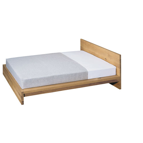 Doppelbett - SL02 MO - e15 - modern / Kopfteil / Eiche
