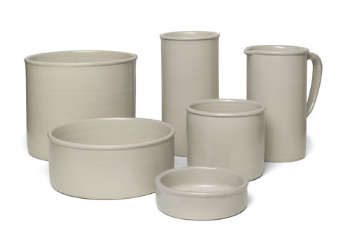 Moderne Vase - AC19 SALINA - e15 - Sandstein