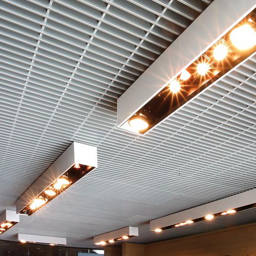 Aluminium-Zwischendecke - DUALGRID - Atena spa - Platten / für den Innenraum / modular